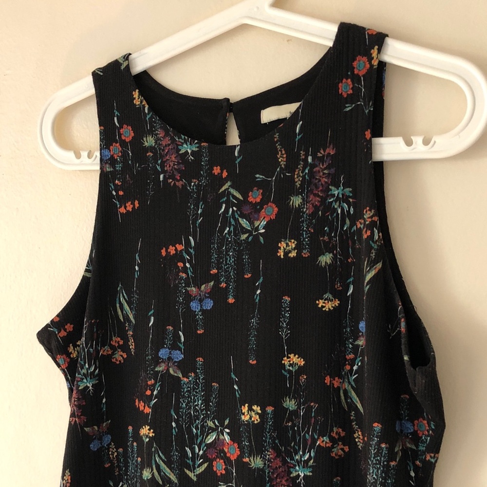 Fitted floral dress